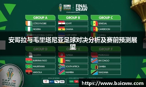球盟会安哥拉与毛里塔尼亚足球对决分析及赛前预测展望